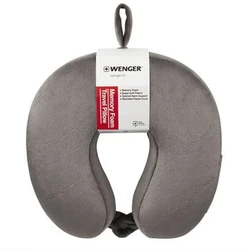 Μαξιλαράκι Ταξιδίου Wenger Neck Pillow Memory Foam Travel Pillow grey