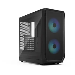 Κουτί Η/Υ Fractal Design Focus 2 RGB Black TG Clear Tint