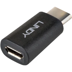 Αντάπτορας USB Lindy 2.0 Typ C to Micro-B