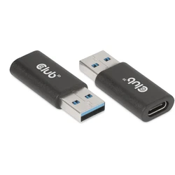 Αντάπτορας Club3D USB 3.2 Typ A <> USB 3.2 Typ C M / F retail