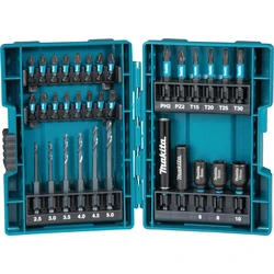 Τρυπάνια Makita B-66896 Impact Black Drill Bit Set