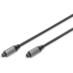 Καλώδιο Οπτικής Ίνας Digitus Toslink M/M 3m Black