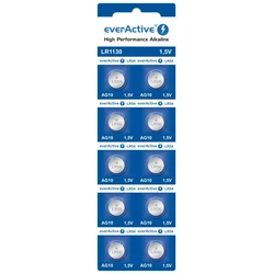 Μπαταρία Mini alkaline batteries everActive G10 LR1130 LR54 10 pcs