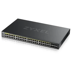 Network Switch ZyXEL 19" 50x GE GS2220-50HP 44Port+ 4xSFP/Rj45+