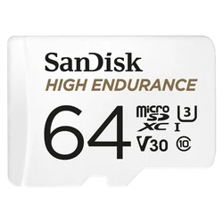 Κάρτα Μνήμης microSDHC 64GB SanDisk High Endurance