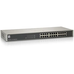 Network Switch LevelOne 24x GE GSW-2457 19 "metal v2