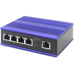 Network Switch DIGITUS Industrial 5-Port Gigabit