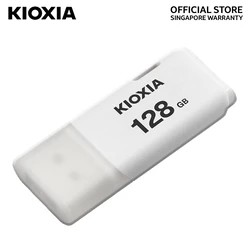 USB Flash 128GB Kioxia U202 Hayabusa White USB 2.0