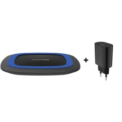 Ασύρματος Φορτιστής RealPower FreeCharger-10 black / blue Qi