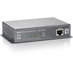 Network Switch LevelOne 5x GE GEP-0520 61.6W 4xPoE+