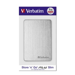 Εξωτερικός Σκληρός Δίσκος 1TB Verbatim Store n Go 2,5 USB 3.2 Silver