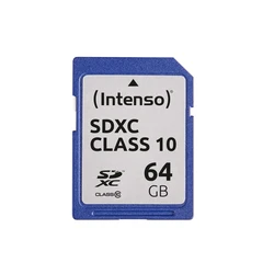 Κάρτα Μνήμης SDXC 64GB Intenso