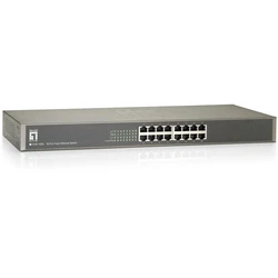 Network Switch LevelOne 16x FE FSW-1650 19"