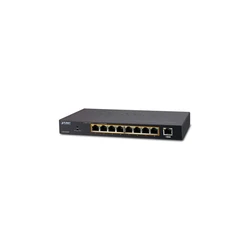 Network Switch PLANET 8-Port 10/100/1000Mbps 802.3at PoE + 1-Port 1000Mbps