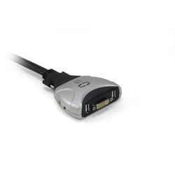KVM Switch LevelOne 2x DVI/USB -0260 V2 Aud