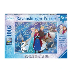 Puzzle Ravensburger Disney Frozen Glittery Snow 100 pcs XXL
