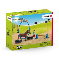 Μινιατούρα Schleich Farm World 42482 Pony Agility Race