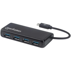 USB Hub Manhattan 4-Port USB 3.2 Gen 1