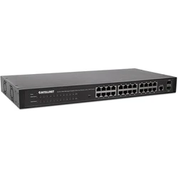 Network Switch Intellinet 24x GE Web-Managed Rackmount 2x SFP