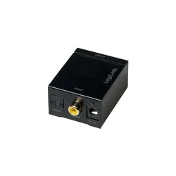 Μετατροπέας LogiLink Audio- Digital to Analog 3.5mm/SPDIF/COAX