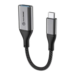 Αντάπτορας USB Alogic Ultra USB 3.1 to USB-A 15cm gray