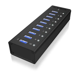 USB Hub Icy Box IB-AC6110 10-Port USB 3.0