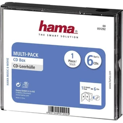 Θήκη CD Hama Multi-Pack 6