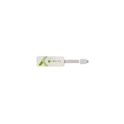 Αντάπτορας Δικτύου USB Techly 3.1 Typ C RJ45 10/100/1000 white