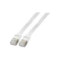 Καλώδιο Δικτύου EFB RJ45 FlachU/FTP, Cat.6A, PVC, 0,25m, White