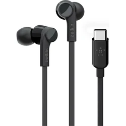 Handsfree Ακουστικά Belkin Rockstar In-Ear USB-C Connector bl. G3H0002btBLK