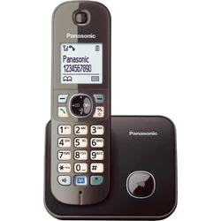 Ασύρματο Τηλέφωνο Panasonic KX-TG6811GA mocca-brown