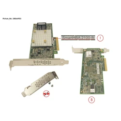 Κάρτα Δικτύου PCIe Fujitsu PSAS CP 2100-8i FH/LP