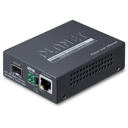 Convert Planet 1000Base-T PoE+ to 1000Base-FX SFP Media