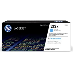 Toner HP 212X - High Yield - Cyan - original - LaserJet (W2121X)