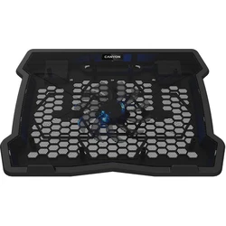 Βάση Laptop Canyon up to 15.6" 1xfan LED Backlight Black