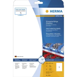 Ετικέτες Herma hard wearing A4 White 210 x 297 mm wfest 10 pcs.