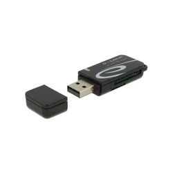 Card Reader Delock Mini USB 2.0 with SD und Micro SD Slot