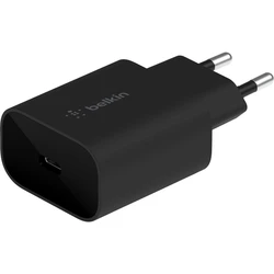 Φορτιστής Πρίζας Belkin USB-C 25W PD 3.0 black WCA004vfBK