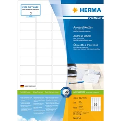 Ετικέτες Herma address labels A4 White 38,1x21,2 mm 6500St.