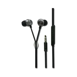 Handsfree Ακουστικά 2GO In-Ear Stereo "Luxury" - anthracite Zipper-Style