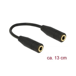 Αντάπτορας 3.5 Delock Audio 4Pin-Bu > Bu 0.13m