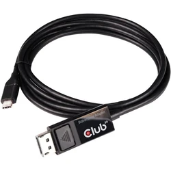 Καλώδιo USB Club3D 3.1 Typ C > DP 1.4 8K60Hz UHD 1,8m St/St