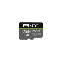 Κάρτα Μνήμης microSD 256GB XC PNY Pro Elite R100MB/s W90MB/s reta