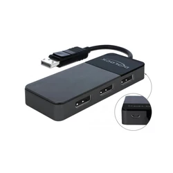 Splitter DELOCK DisplayPort 1.4 1xDP in > 3xDP out