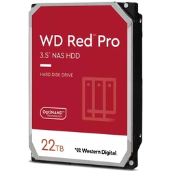 Εσωτερικός Σκληρός Δίσκος 3.5" 22TB WD Red Pro SATA3 7200 512MB WD221KFGX intern