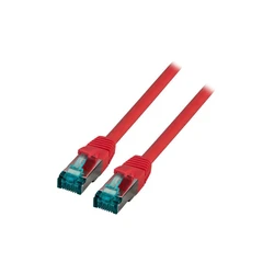 Καλώδιο Δικτύου EFB RJ45 S/FTP, Cat.6A, LSZH, 50m, red
