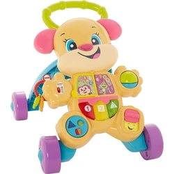 Fisher Price Παίζω και Μαθαίνω - Εκπαιδευτική Στράτα - Ροζ Σκυλάκι (FTC68)