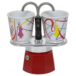 Μπρίκι Espresso Bialetti MINI EXPRESS Set Kandinsky