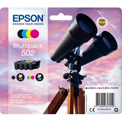 Μελάνι Epson 502 Multipack - 4-pack - Black, yellow, Cyan, Magenta - original