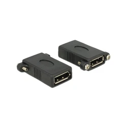 Αντάπτορας DisplayPort Deloc -> DP fe/fe black